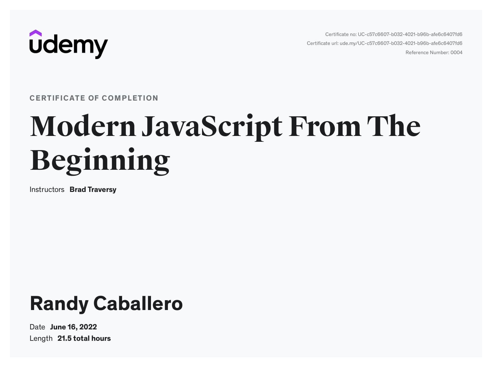 Modern JavaScript from Beginning